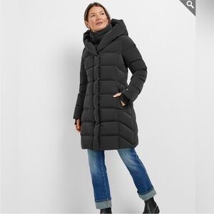 Soia & Kyo Women's Black Puffer Coat M